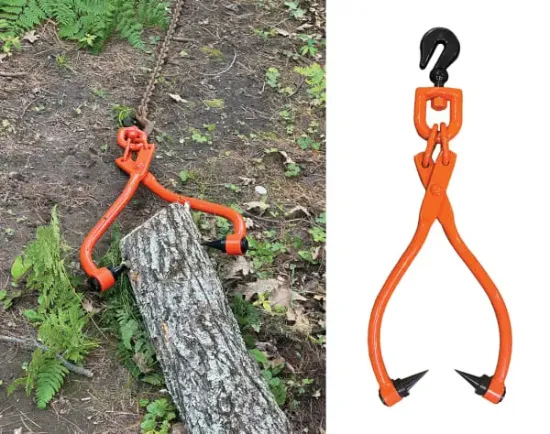 Forester 20" Swivel; Tooth Skidding Tongs